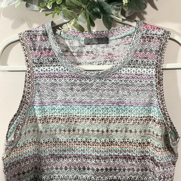 Prana Rosalie Sleeveless Jersey Knit Tank Top L - Picture 2 of 14